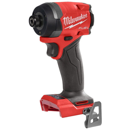 Milwaukee M18FPP2A3-503B 18V Fuel Brushless Combi Drill + Impact Driver with 3 x 5.0Ah Battery Charger & Bag 4933501775