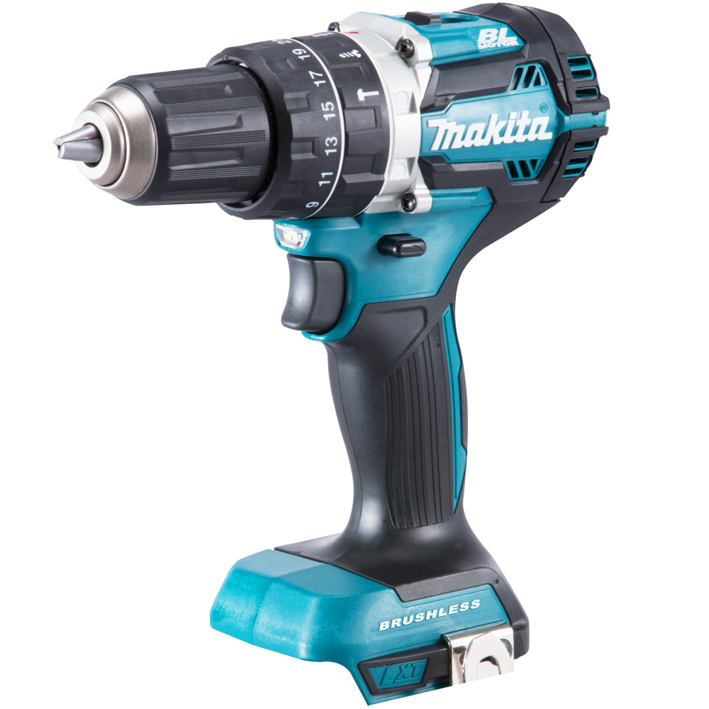 Makita 18V 5 Piece Brushless Power Tool Kit with 3 x 5.0Ah Battery Charger & Wheeled Tool Bag T4TKIT-4244